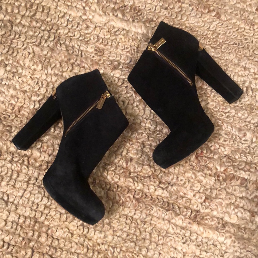 SOLD Michael Kors Black Ankle Booties